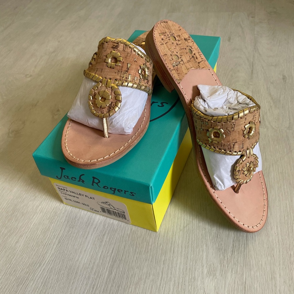 New in Box!! Jack Rogers Cork Sandals
